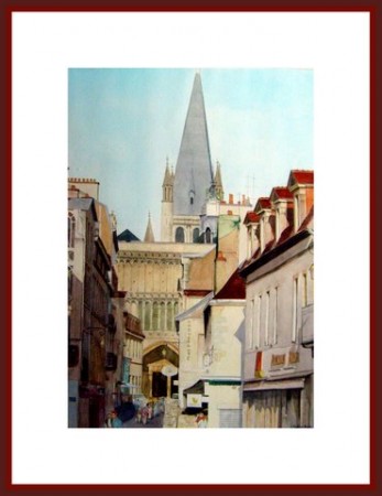 Notre Dame de Dijon, célèbre pour ses "gargouilles" et sa chouette porte bonheur