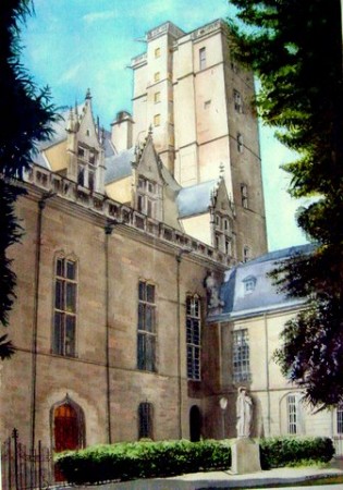 Arrière du Palais ducal de Dijon